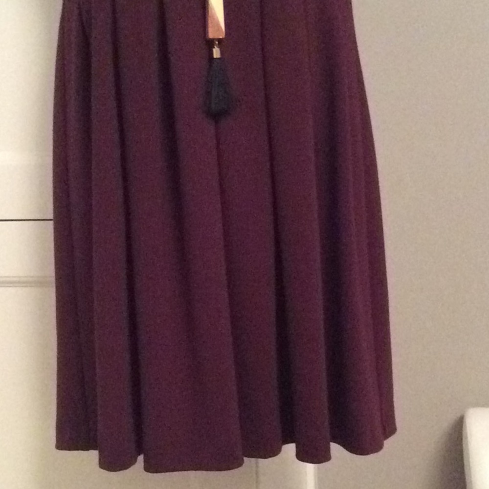 Zara dark red dress - Picture 2 of 6